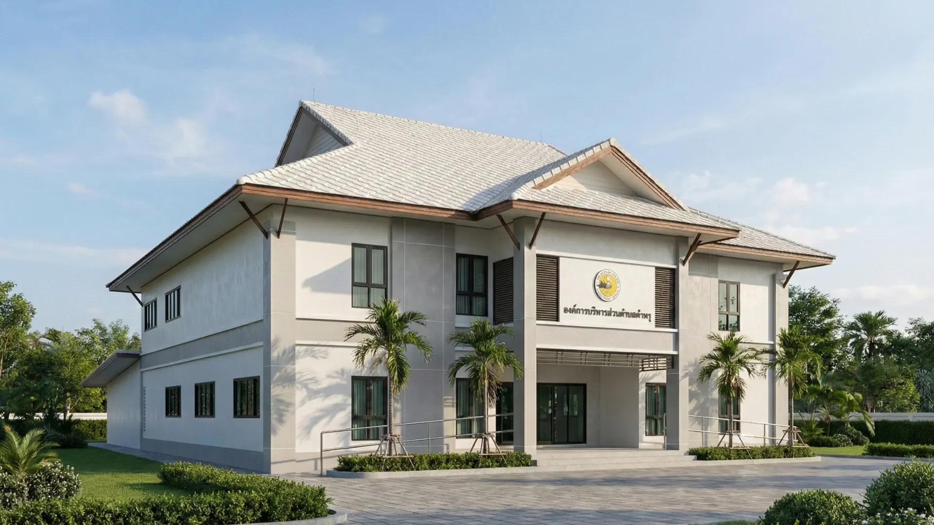 อาคารสำนักงาน อบต.ตำหรุ เพชรบุรี เมืองเพชรบุรี, เพชรบุรี